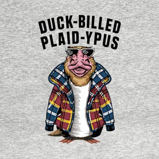 Duck-billed plaid-ypus T-Shirt